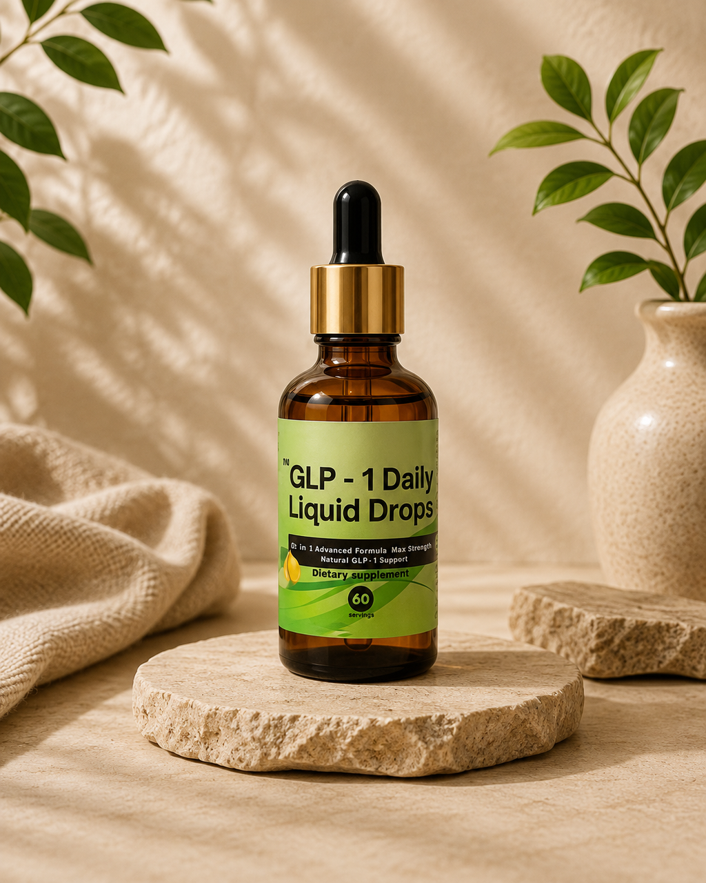 GLP-1 Daily Drops - 10-in-1 Advanced Formula (60 Servings)